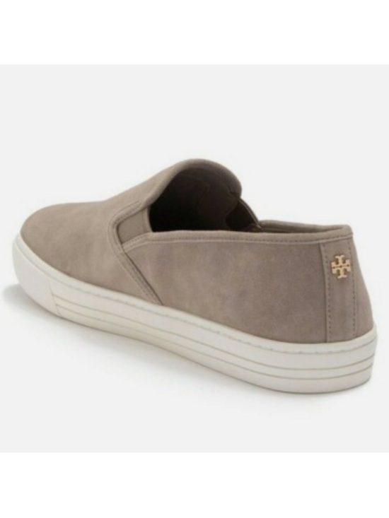 Tory Burch Shoes - Tory Burch Jesse Slip On Sneakers Kid Suede Gray size 8.5